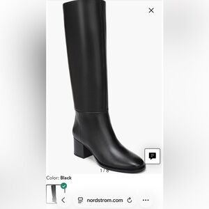 Nordstrom Black Heeled Boots